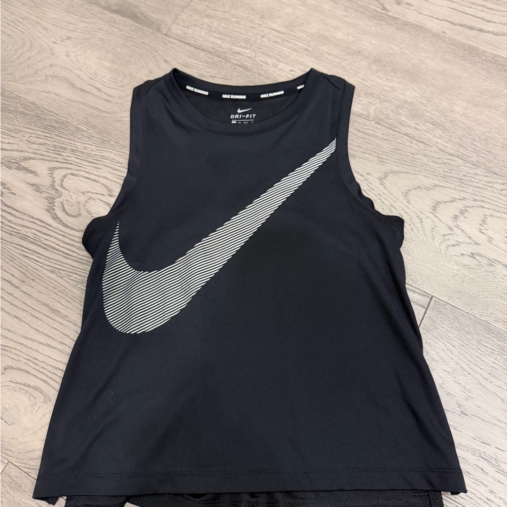 Nike Black Dri-FIT Running Shirt